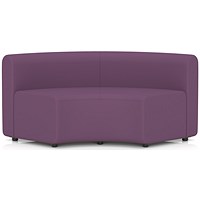 Mawsley Modular Seating 90 Degree Inner Curve Low Back Unit, Era - Prime