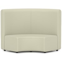 Mawsley Modular Seating 90 Degree Inner Curve High Back Unit, Era - Futurist
