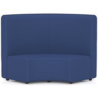 Mawsley Modular Seating 90 Degree Inner Curve High Back Unit, Era - Perennial