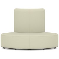 Mawsley Modular Seating 90 Degree Outer Curve High Back Unit, Era - Futurist