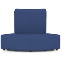 Mawsley Modular Seating 90 Degree Outer Curve High Back Unit, Era - Perennial