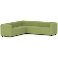 Mawsley Modular Seating Set L-Shaped Corner Sofa, 7 Seater, With Arms, Era - Endurance
