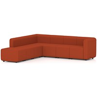 Mawsley Modular Seating Set L-Shaped Corner Sofa, 7 Seater, With Left Arms, Era - Experience