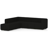 Mawsley Modular Seating Set L-Shaped Corner Sofa, 7 Seater, With Left Arms, Era - Forward