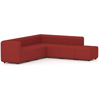 Mawsley Modular Seating Set L-Shaped Corner Sofa, 7 Seater, With Right Arms, Era - Extent
