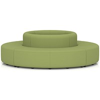 Mawsley Modular Seating Set Circular Island, Low Back, Era - Endurance