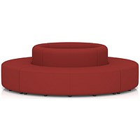Mawsley Modular Seating Set Circular Island, Low Back, Era - Extent