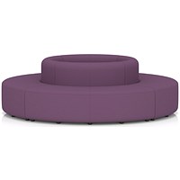 Mawsley Modular Seating Set Circular Island, Low Back, Era - Prime
