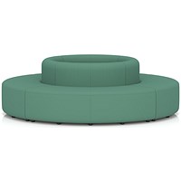 Mawsley Modular Seating Set Circular Island, Low Back, Era - Rest