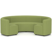 Mawsley Modular Seating Set Circular Sofa, Low Back, Era - Endurance