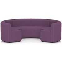 Mawsley Modular Seating Set Circular Sofa, Low Back, Era - Prime