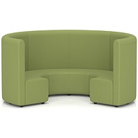 Mawsley Modular Seating Set Circular Sofa, High Back, Era - Endurance