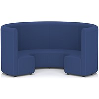 Mawsley Modular Seating Set Circular Sofa, High Back, Era - Perennial