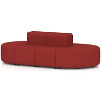 Mawsley Modular Seating Set Capsule Island, Low Back, 8 Seater, Era - Extent