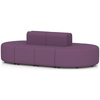 Mawsley Modular Seating Set Capsule Island, Low Back, 8 Seater, Era - Prime