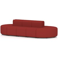 Mawsley Modular Seating Set Capsule Island, Low Back, 10 Seater, Era - Extent