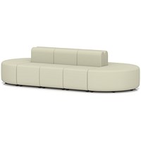 Mawsley Modular Seating Set Capsule Island, Low Back, 10 Seater, Era - Futurist