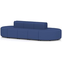 Mawsley Modular Seating Set Capsule Island, Low Back, 10 Seater, Era - Perennial