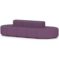 Mawsley Modular Seating Set Capsule Island, Low Back, 10 Seater, Era - Prime