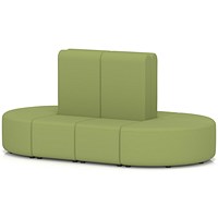 Mawsley Modular Seating Set Capsule Island, High Back, 8 Seater, Era - Endurance