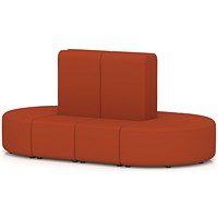 Mawsley Modular Seating Set Capsule Island, High Back, 8 Seater, Era - Experience