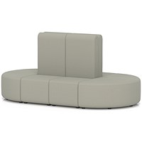 Mawsley Modular Seating Set Capsule Island, High Back, 8 Seater, Era - Generation