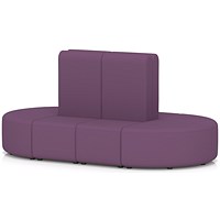 Mawsley Modular Seating Set Capsule Island, High Back, 8 Seater, Era - Prime