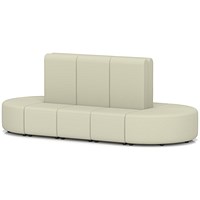 Mawsley Modular Seating Set Capsule Island, High Back, 10 Seater, Era - Futurist