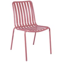 Lark Side Chair Aluminium Brick Dust