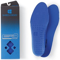 Shoes For Crews Comfort Insoles, Blue, Size 5 Shoes For Crews Comfort Insoles, Blue, Size 5