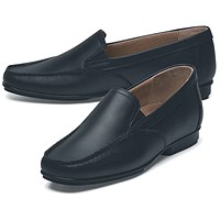 Shoes For Crews Jenni Slip-on Dress Shoes, Black, 3
