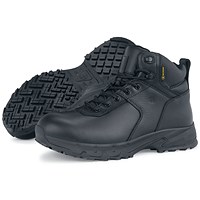 Shoes For Crews Stratton III Work Boots, Black, 13
