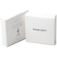 White Boxed Eco White Cotton Shoe Mitt, 180x140mm, Pack of 250