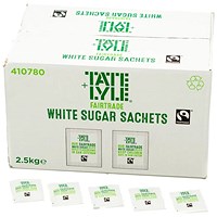 Everyday Fairtrade White Sugar Sachets, Pack of 1000