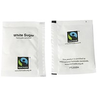 Fairtrade White Sugar Sachets (Pack of 1000)