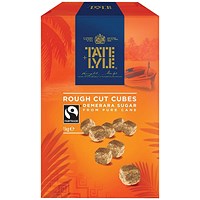 Tate & Lyle Rough-Cut Demerara Sugar Cubes, 1kg