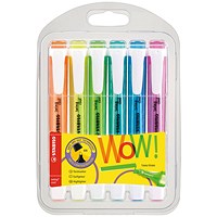 Stabilo Swing Cool Highlighter Assorted (Pack of 6) 275/6-3