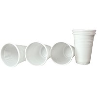 Stewart Superior Seco Biodegradable Plastic Cups, 199ml, Pack of 100