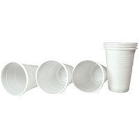 Seco Biodegradable Plastic Cups 7oz (Pack of 100)