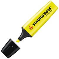 Stabilo Boss Highlighters, Yellow, Pack of 10