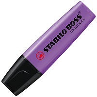 Stabilo Boss Highlighter, Purple, Pack of 10 Stabilo Boss Highlighter, Purple, Pack of 10