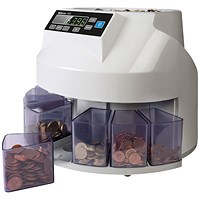 Safescan Mixed Coin Counter and Sorter Euro
