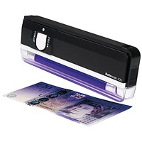 Safescan 40H UV Detector Handheld Note Checker, Black