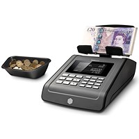 Safescan 6185 Money Counting Scale 1.2kg 151x245x154mm Black