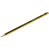 Staedtler 120 Noris Pencil, Cedar Wood, 2B Orange Cap, Pack of 12
