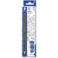 Staedtler Noris School 121 Graphite HB Pencil (Pack of 12)