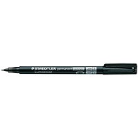 Staedtler Lumocolor CD/DVD Marker Pens, Black, Pack of 10