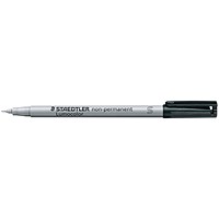 Staedtler Lumocolor Pen Superfine Non-Permanent Black (10 Pack)