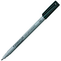 Staedtler 315 Lumocolor Pen, Non-permanent, Medium, Black, Pack of 10