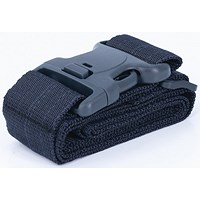 Status Luggage Strap Without Lock Grey Blister + CDU